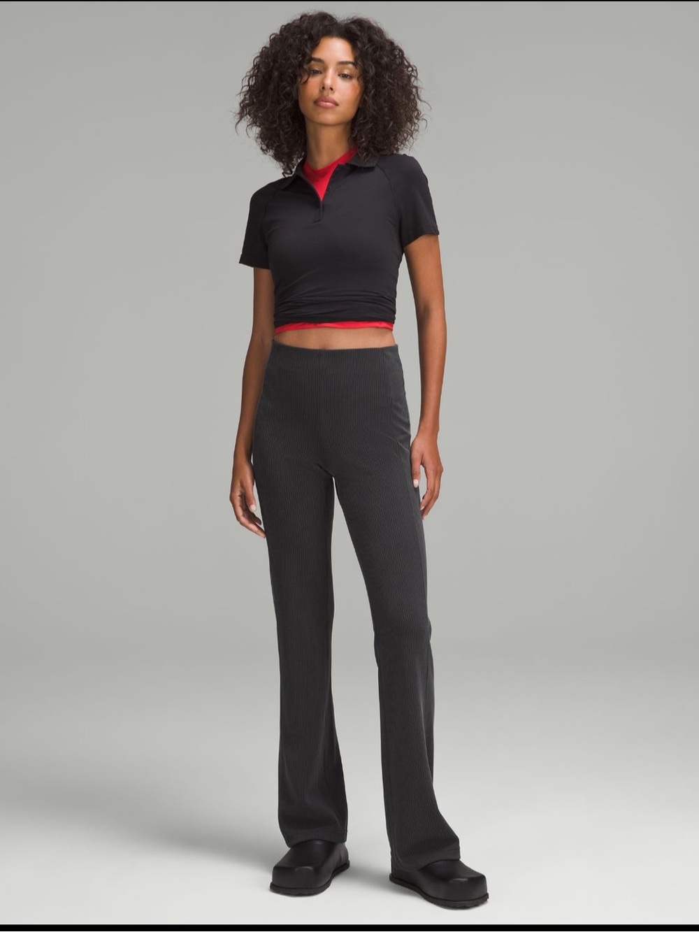Lululemon Ribbed Softstreme Flared Pant